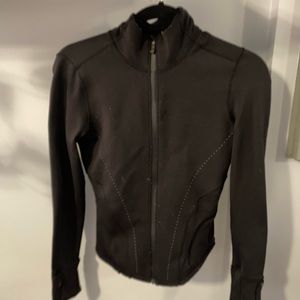 Lululemon black Flash Forward Full Zip Jacket in size 2